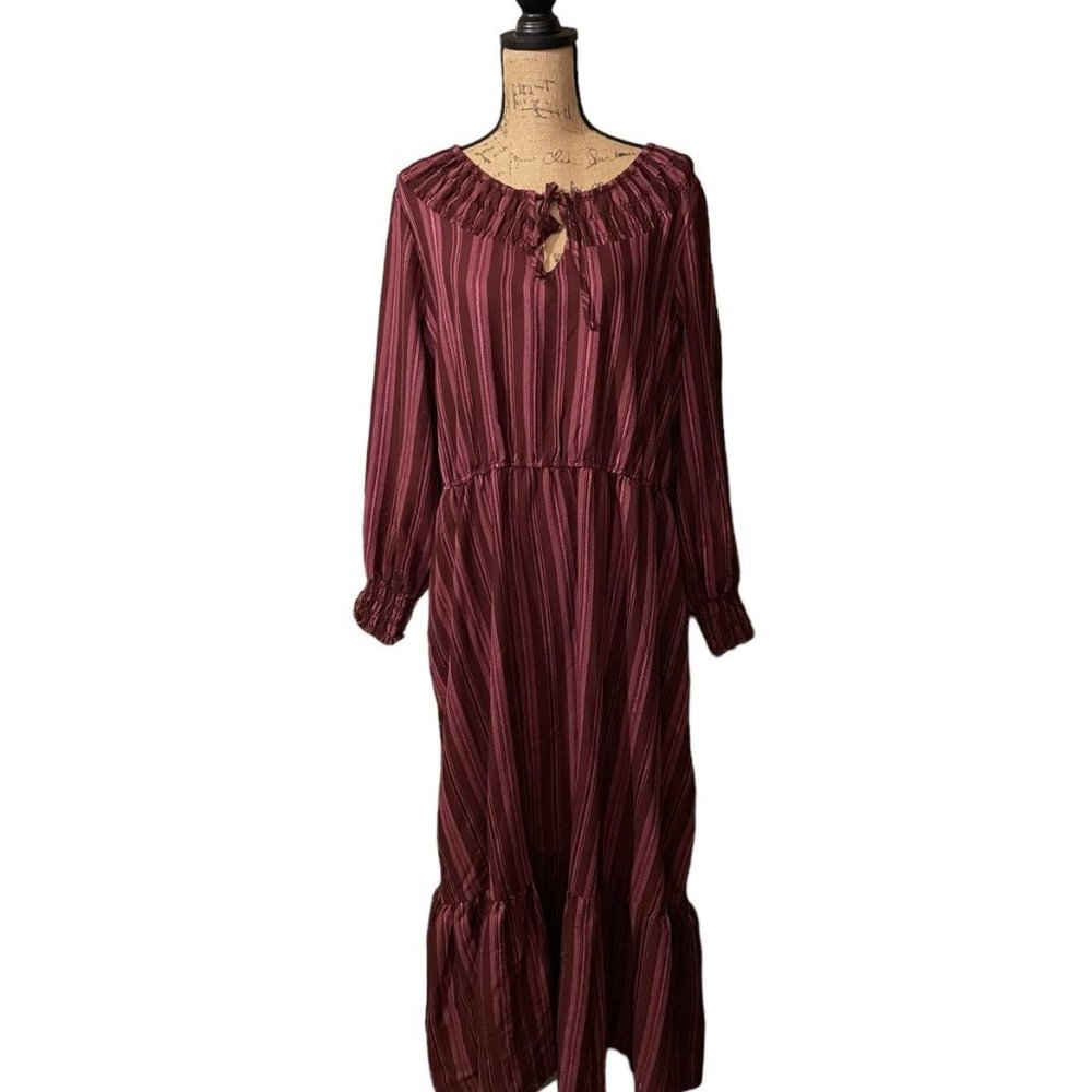 Terra & Sky Maxi‎ Dress
